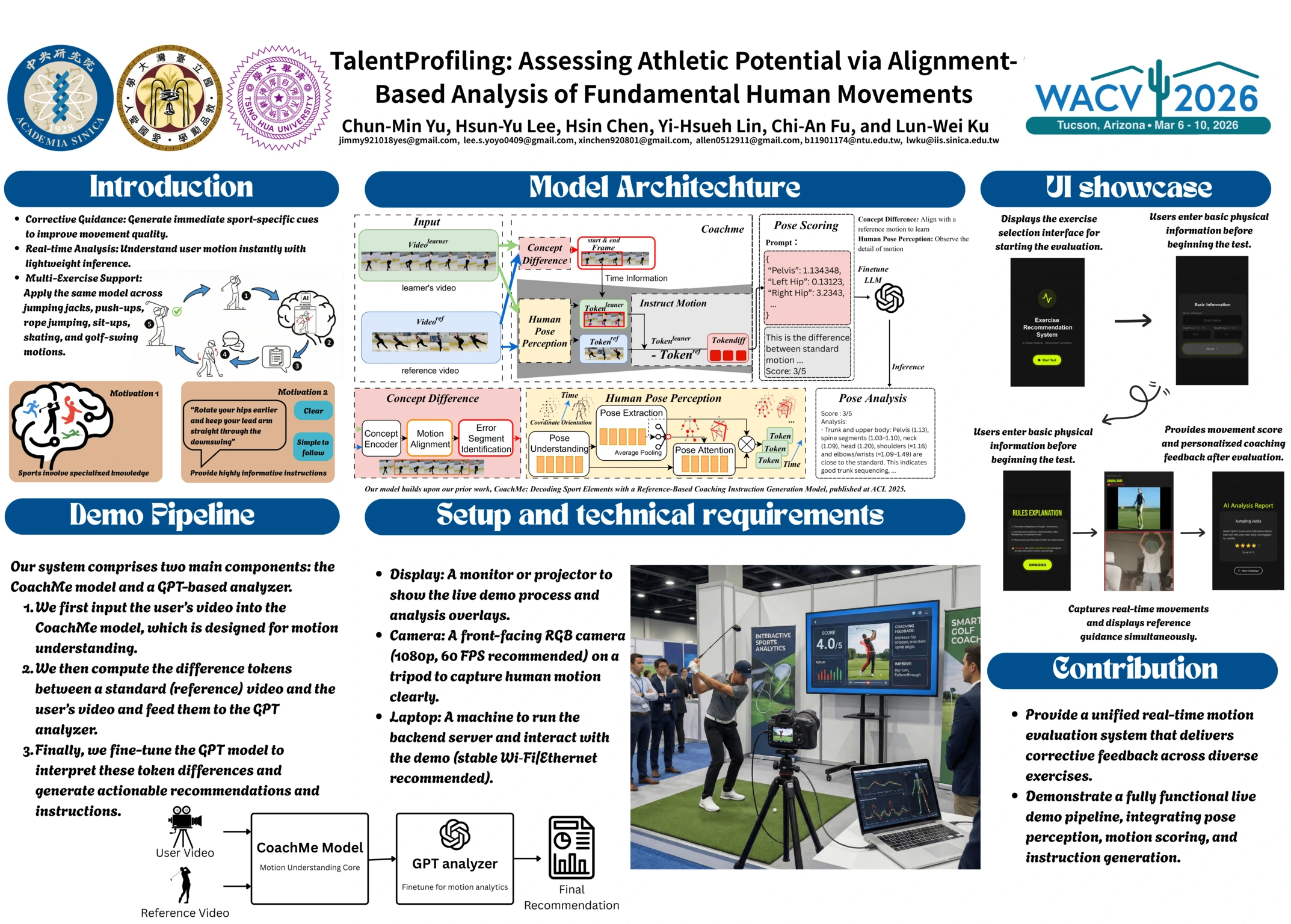 TalentProfiling: Assessing Athletic Potential via Alignment-Based Analysis of Fundamental Human Movements